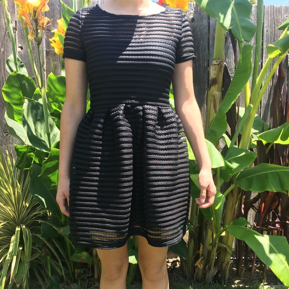 black dress